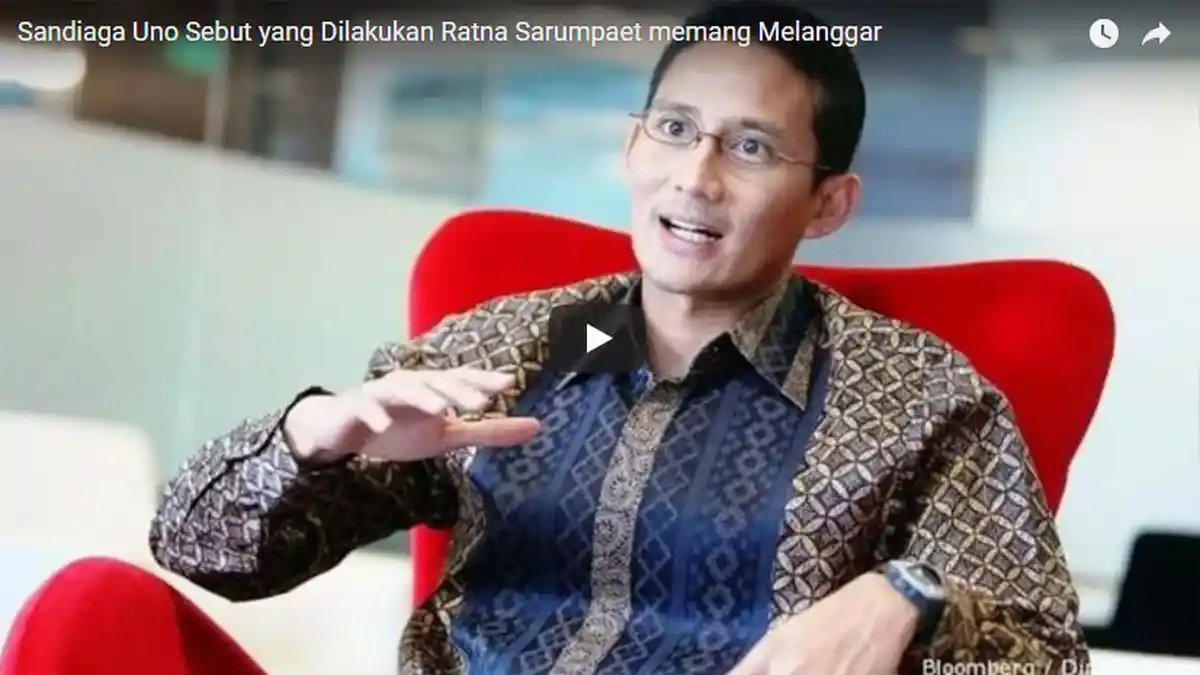 Sandiaga Tantang Dishub DKI, Berani Gak Razia di Komplek Menteri?