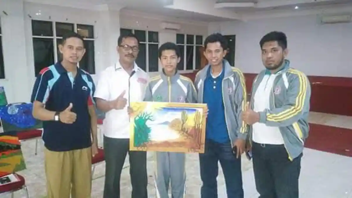 Pelajar MTs DDI Pangkep Wakil Sulsel di Aksioma Nasional
