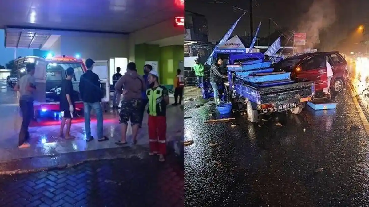 Tabrakan Pikap dan Avanza di Kota Banjarbaru Kalsel, 2 Orang Tewas