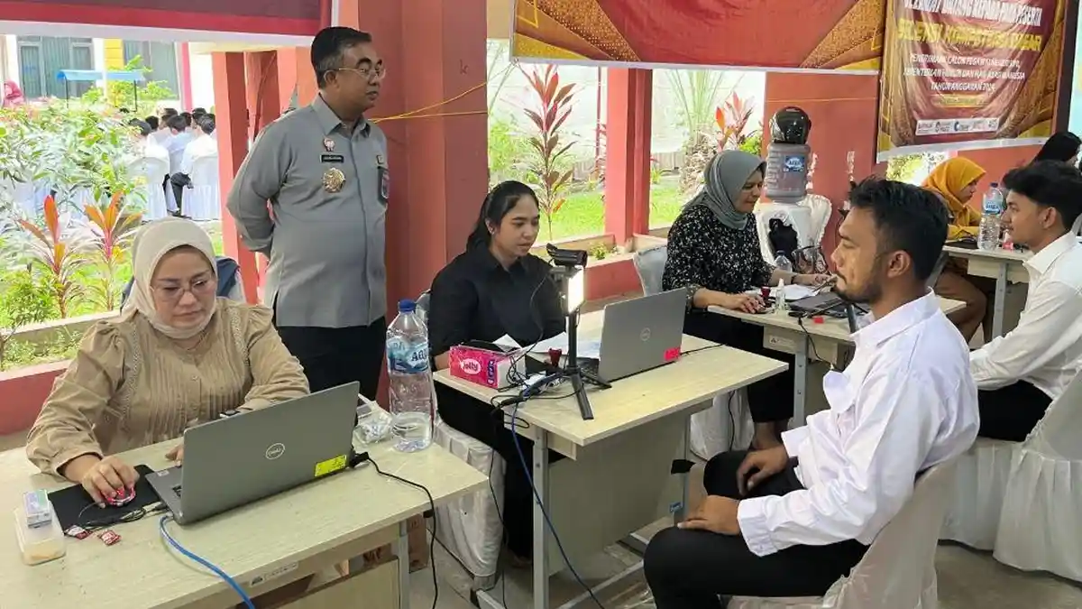 Kakanwil Kemenkumham Sumut Pantau Hari Ke-11 SKD CPNS di Medan, Pastikan Pelaksanaan Berjalan Baik