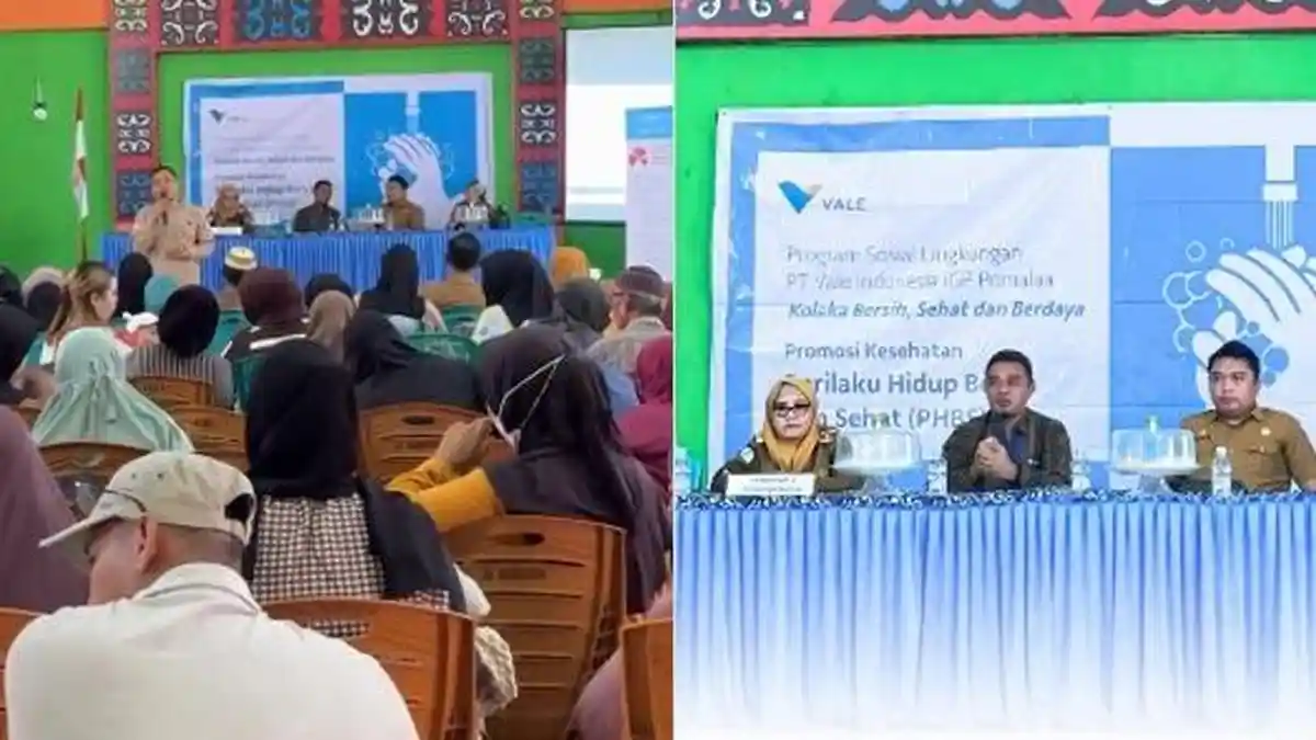 PT Vale IGP Pomalaa Edukasi PHBS di Totobo Kolaka, Dorong Warga Hidup Sehat dan Cegah Penyakit