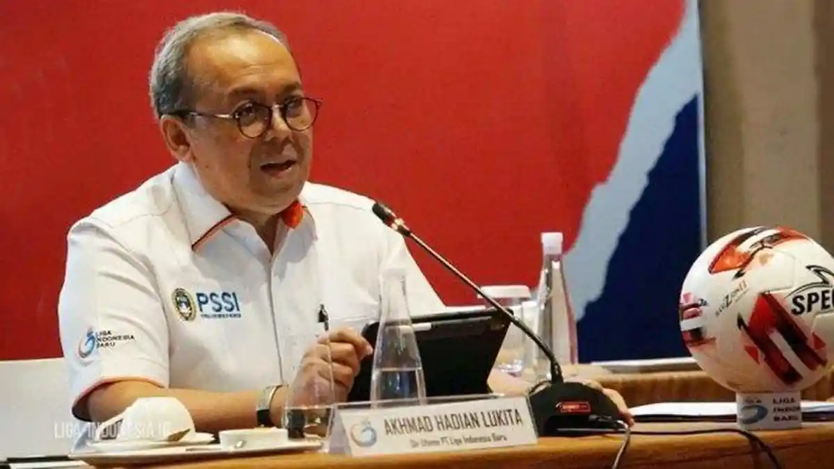 Sosok Akhmad Hadian Lukita, Dirut PT LIB yang Putuskan Laga Arema vs Persebaya Digelar Malam Hari