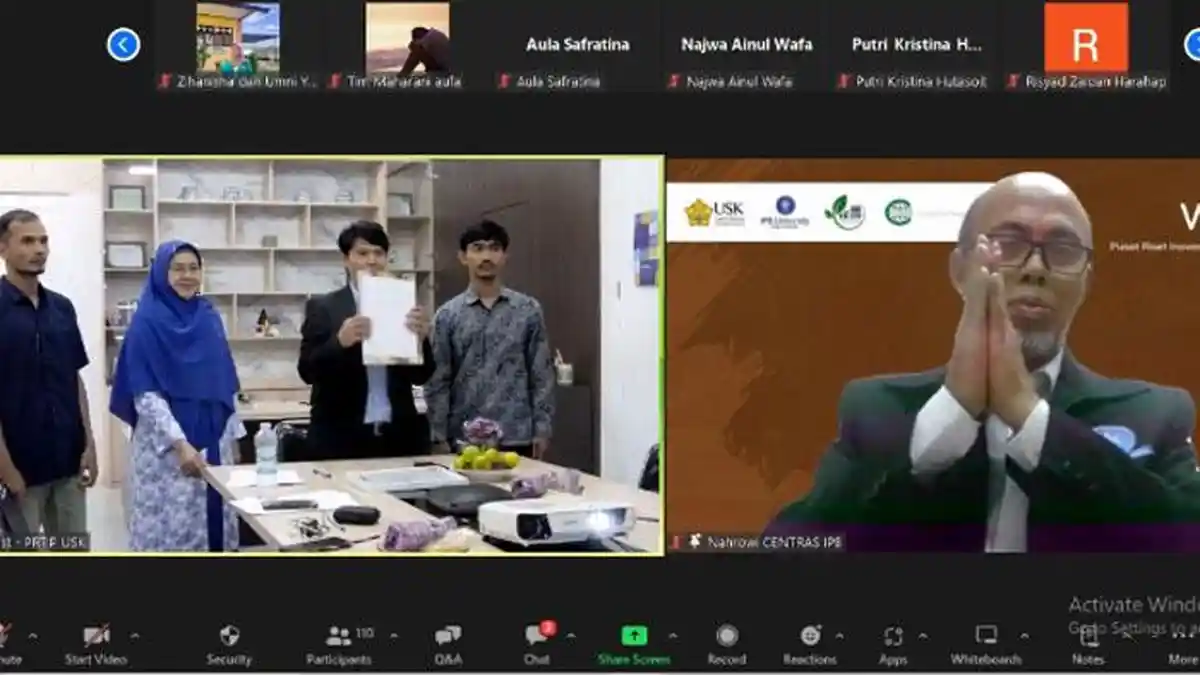 PR-ITP USK Gelar Webinar, Rekomendasikan Strategi Integrasi Sawit dan Ternak
