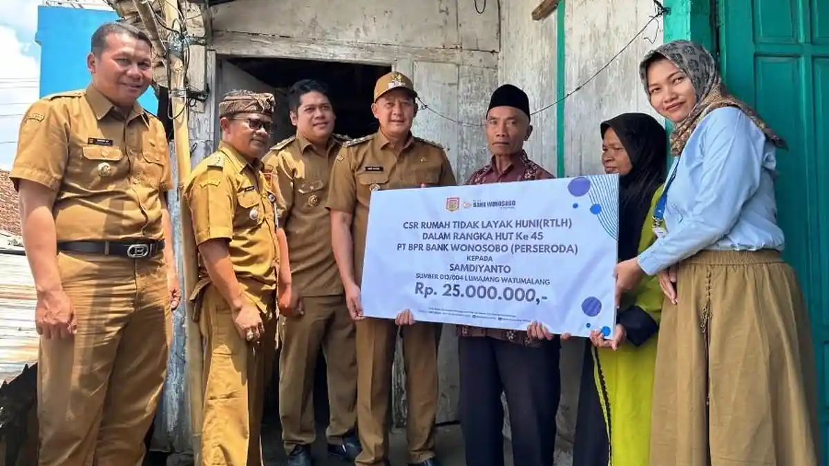 Ucap Syukur Samdiyanto Warga Watumalang Wonosobo, Bisa Perbaiki Rumah via Bantuan RTLH Rp25 Juta