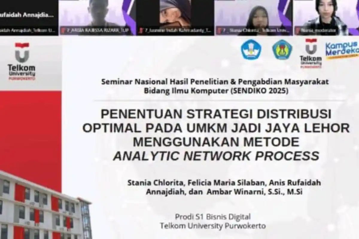 Stania Chlorita Raih Best Presenter di SENDIKO 2025, Soroti Optimalisasi Distribusi UMKM Lewat AI
