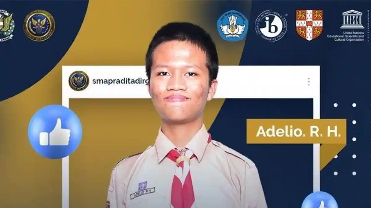 Inilah Adelio, Siswa SMA Pradita Dirgantara Boyolali yang Diterima 10 Kampus Top Dunia