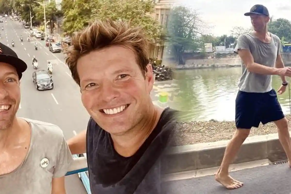 Viral Chris Martin Nyeker di Jalanan Jakarta Jelang Konser Coldplay, Komentar Jenaka Warganet