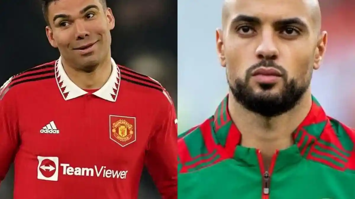 Duet Sofyan Amrabat dan Casemiro Bakal Perkuat Lini Bertahan dan Serang Manchester United