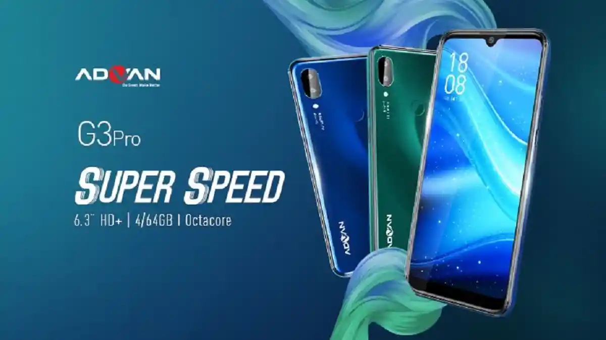 Ini Spesifikasi Advan G3 Pro, Elegan dengan WaterDrop Screen