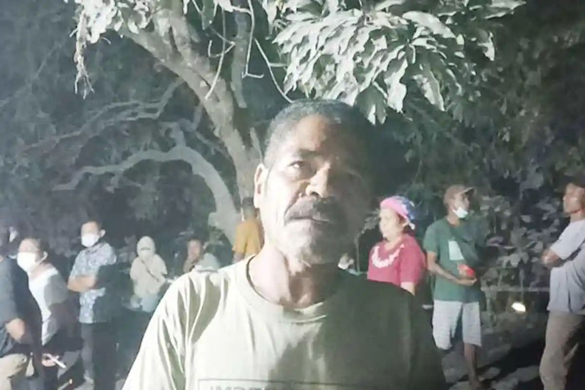 Atap Rumah Warga Hikong Sikka Bocor Imbas Letusan Gunung Lewotobi Flores Timur