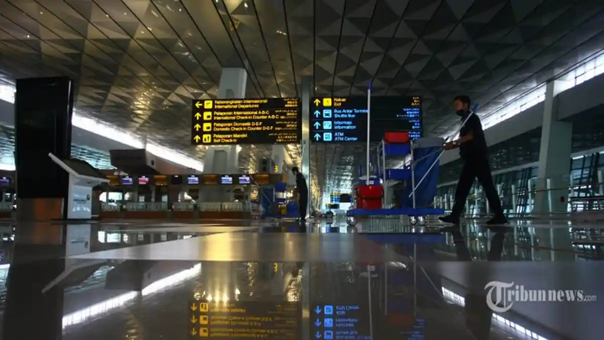 Ledakan di Ruang Check In Bandara Soetta Membuat Panik Penumpang, Ini Penyebabnya