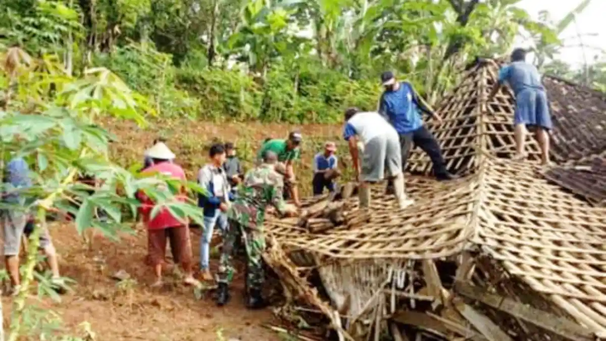 Hujan Deras di Magetan, Terjang Rumah Manula Sebatangkara