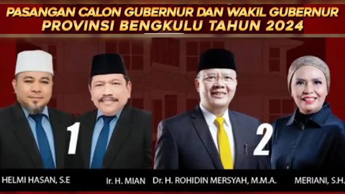 Hasil Survei Pilkada Bengkulu 2024, Helmi-Mian Masih Unggul dari ...