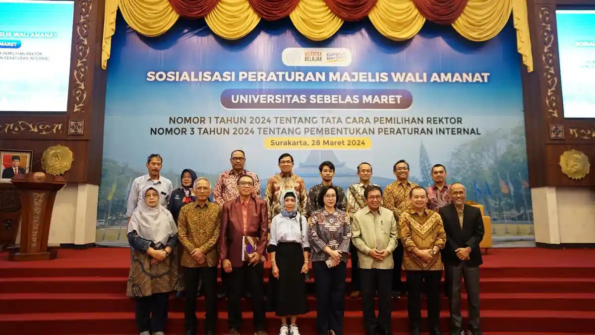 MWA UNS Bentuk Panitia Pemilihan Rektor, Pelantikan Diperkirakan Juli Mendatang