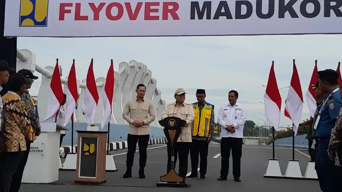 Flyover Madukoro Semarang Senilai Rp 198 Miliar Diresmikan Presiden Prabowo