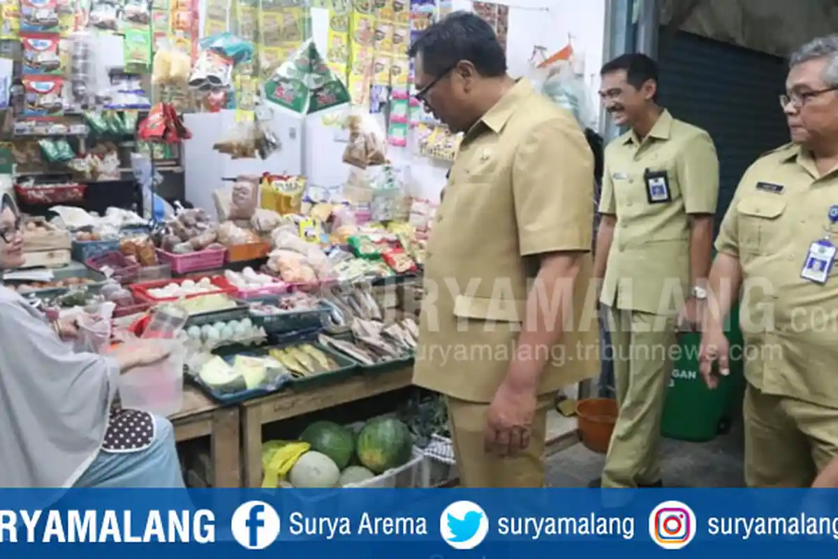 Wakil Wali Kota Malang Minta Ada Event Khusus di Pasar Sawojajar, untuk Buat Ekosistem Pasar Baik