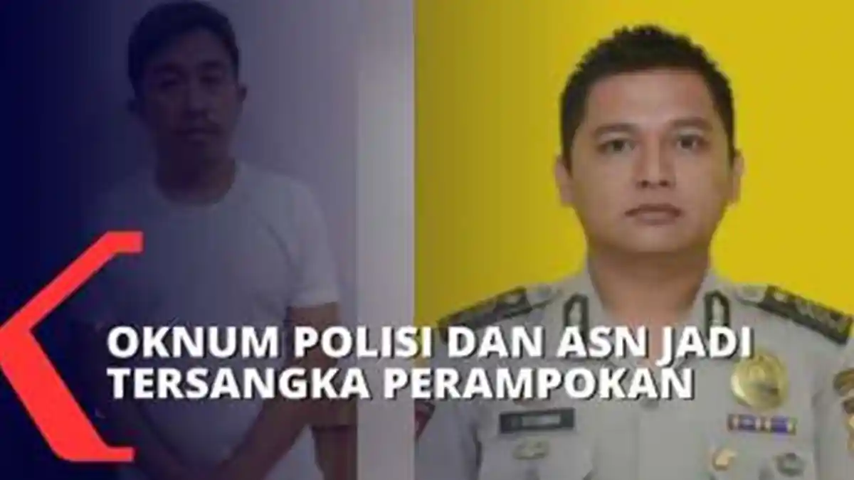 Begini Penampakan Wajah Bripka IS, Anggota Polisi Merampok Mobil Warga yang Harusnya Dilindungi
