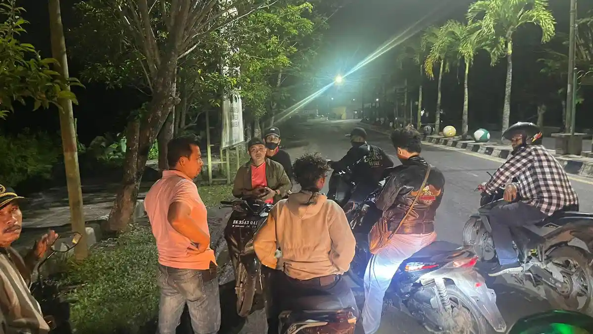 Ops Pekat Toba 2023, Polres Tanjungbalai Sisir Lokasi Rawan Kamtibmas