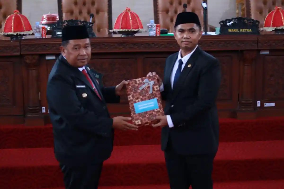 Bupati Takalar Serahkan Dokumen KUA-PPAS APBD 2026 Ke DPRD, Fokus Wujudkan Visi Misi