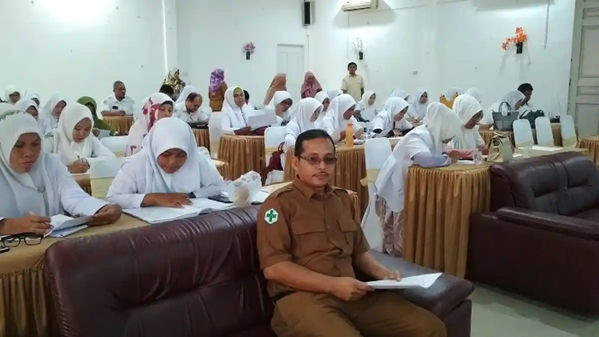 Dinkes Pidie Adakan Workshop Akreditasi Puskesmas dan Keselamatan Pasien