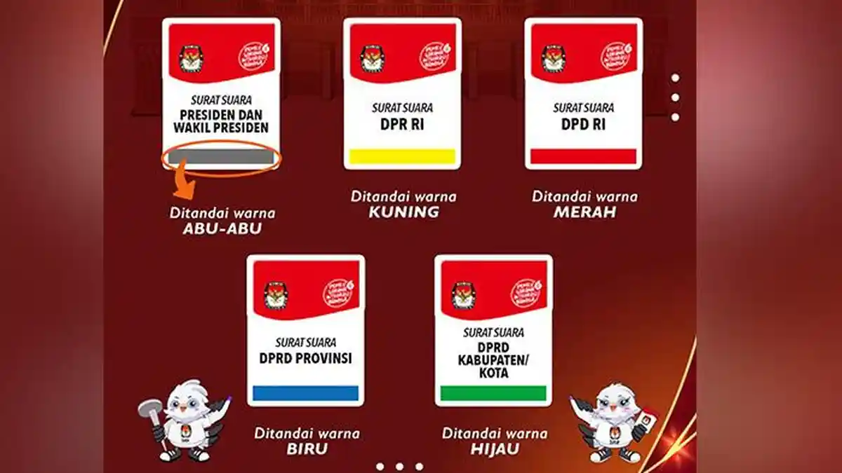 PANDUAN Pemilu 2024: Cara Coblos Surat Suara dan Jenis Kertas Suara