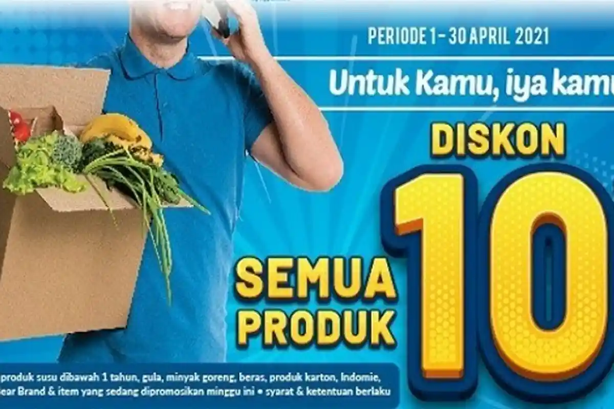 Promo Hypermart Besok Selasa 13 April 2021, Ada Diskon Hingga Rp 75 Ribu, Begini Caranya