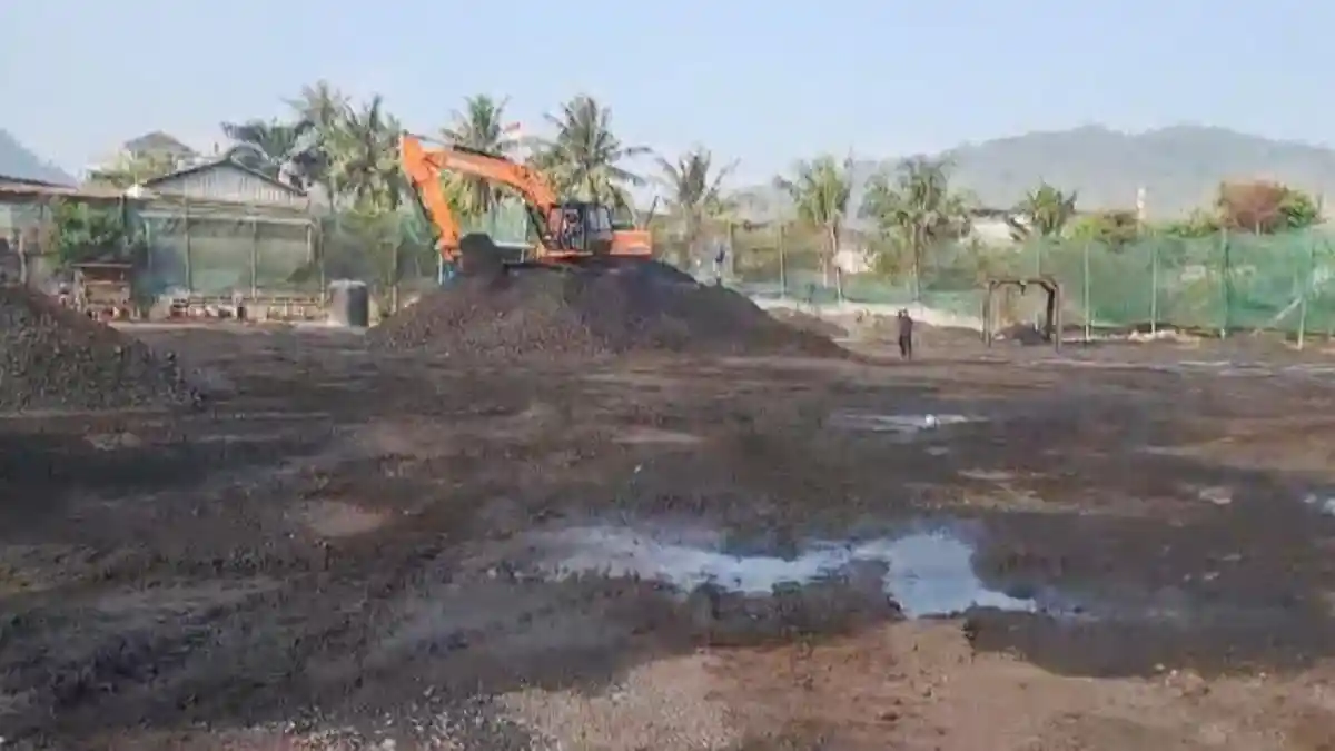 Warga Way Lunik Panjang Bandar Lampung Masih Keluhkan Debu Penampungan Batubara