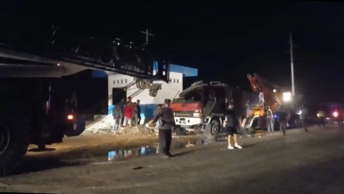 Petugas Pemadam Kebakaran PT Inalum Tewas saat Menjalankan Tugas, Mobil Kecelakaan