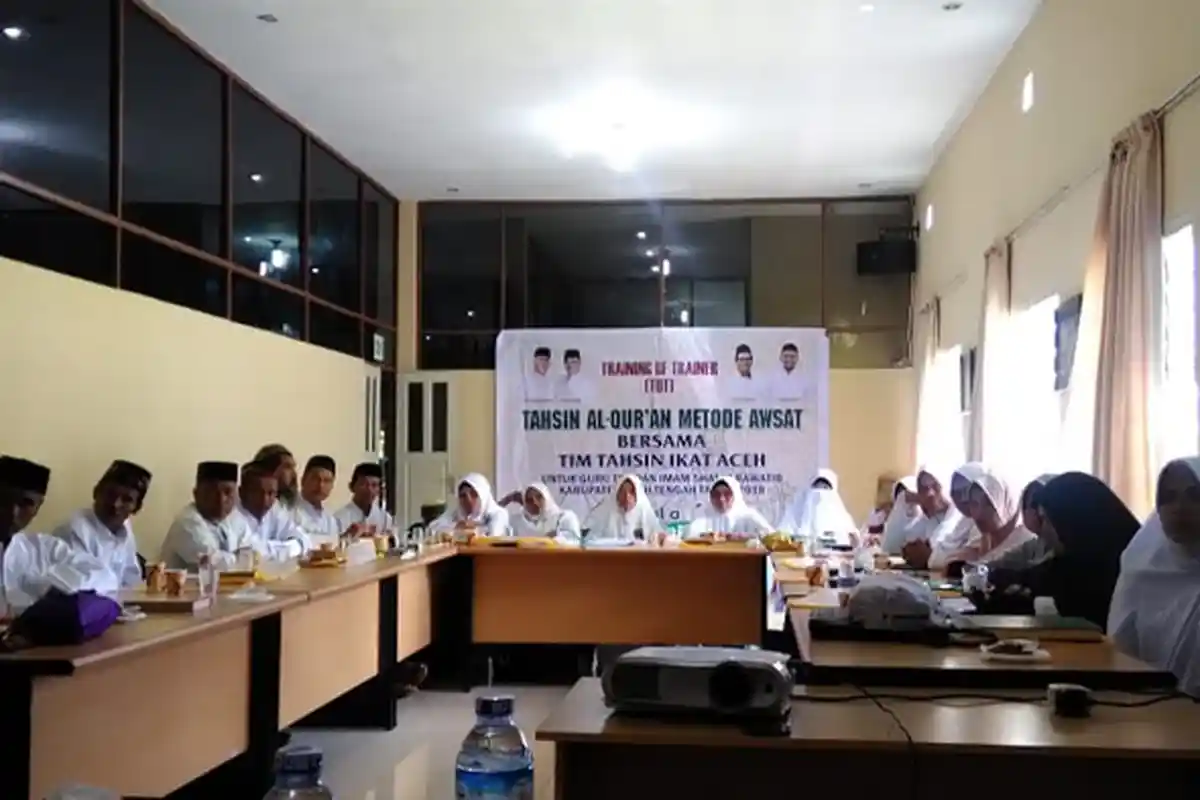 Kegiatan Tim Tahsin IKAT di Aceh Tengah, Mengajar Tajwid, Safari Subuh, Hingga Ceramah Maulid