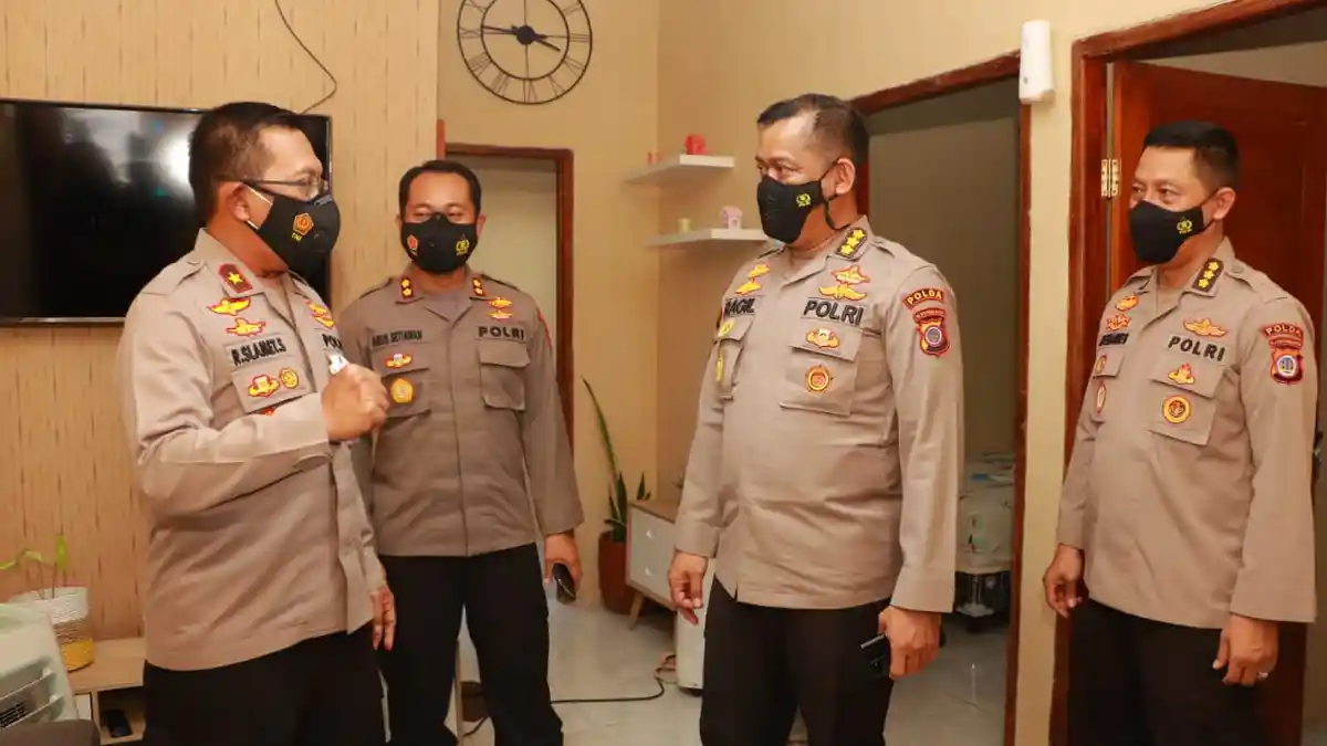 Wakapolda DIY Resmikan Perumahan Polri di Gunungkidul