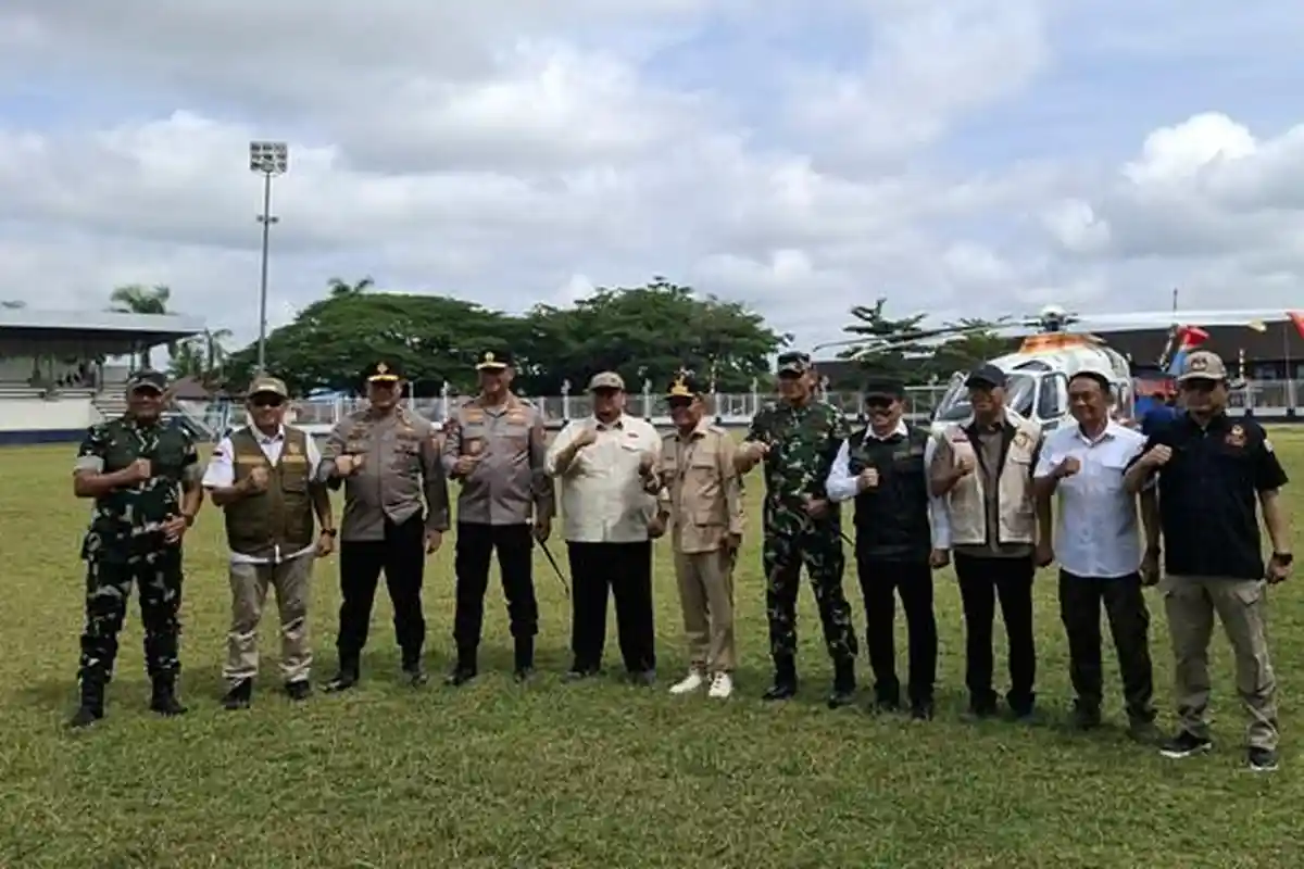 Tinjau dari Jalur Darat dan Udara, Pesan Gubernur Kalteng untuk Warga dan Paslon PSU Pilkada Batara