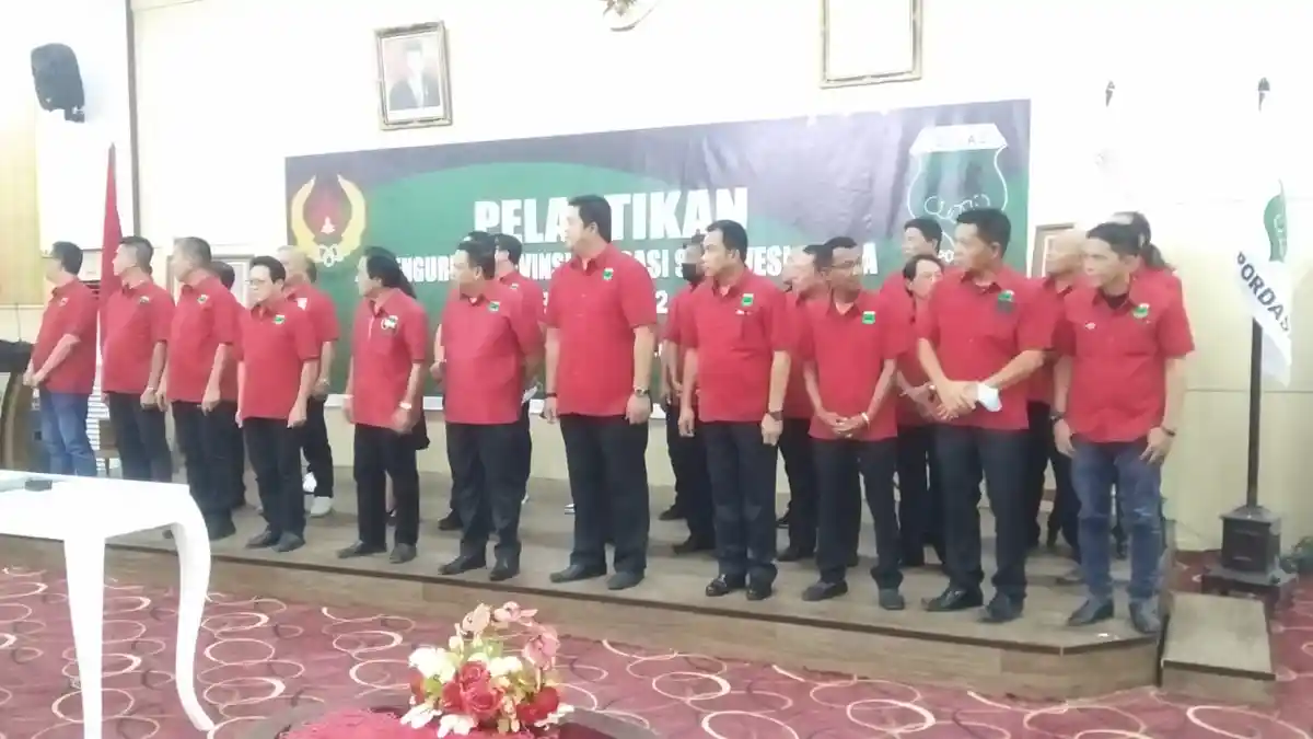 Ferry Wowor Cs Dilantik Pengurus PORDASI Sulut 2022-2026, Berikut Struktur Lengkapnya