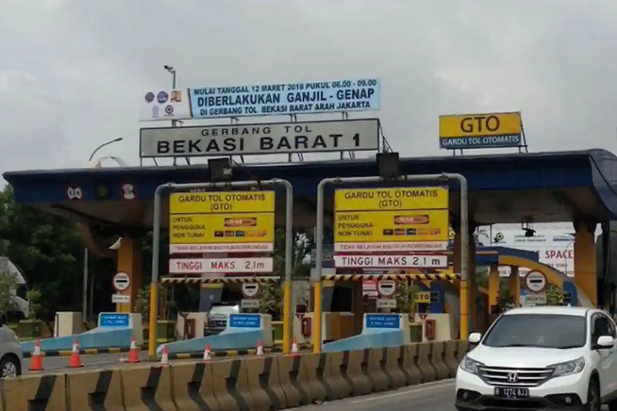 5 Informasi Penting Soal Aturan Ganjil Genap di Pintu Tol Bekasi, Disediakan Bus dan Kantung Parkir