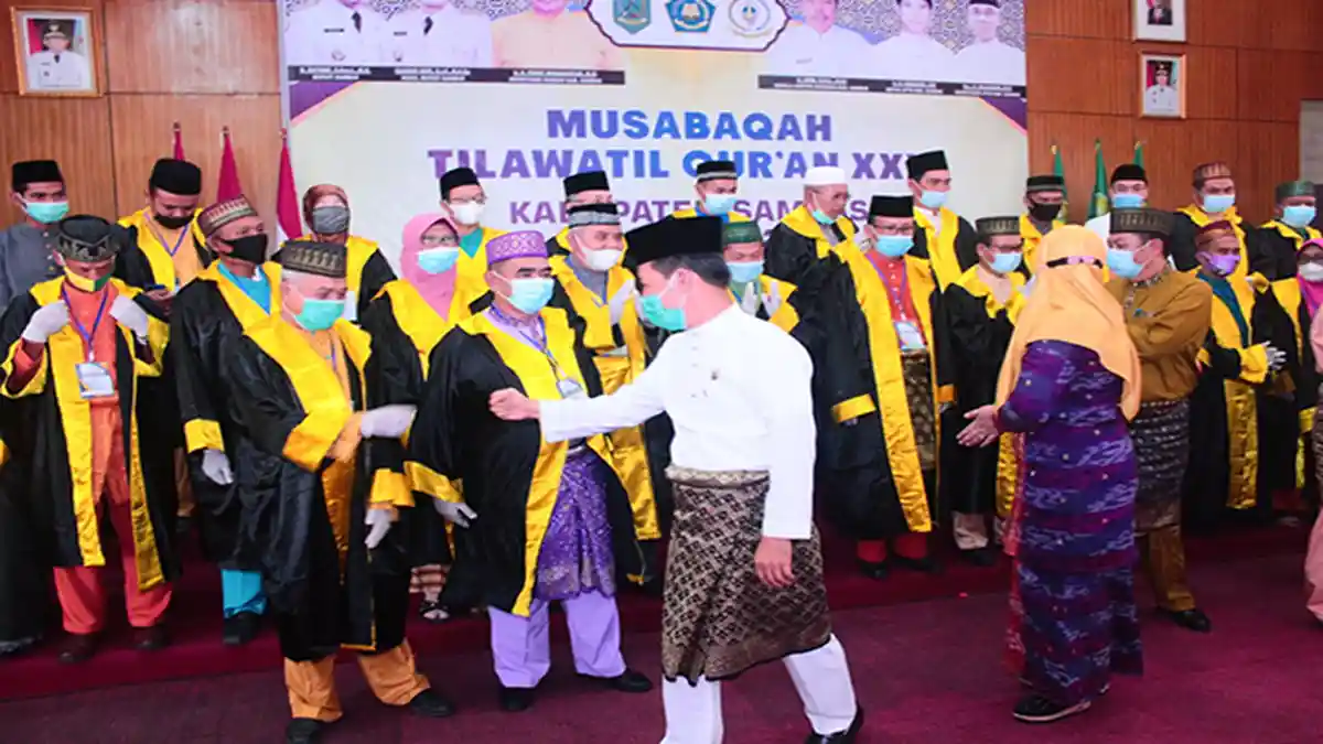 Bupati Satono Buka Perhelatan MTQ Ke-30 Kabupaten Sambas