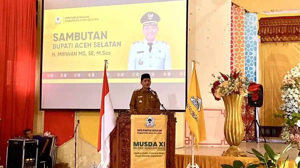 Bupati Mirwan Ajak Golkar Bersinergi Kawal Pembangunan Aceh Selatan ...