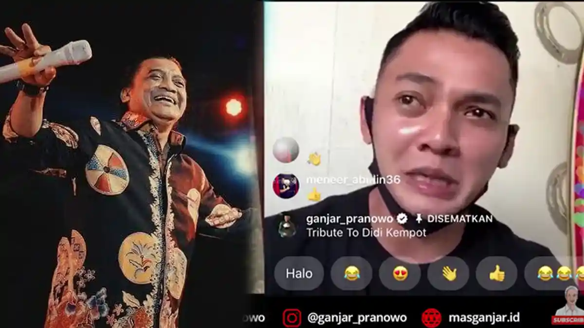 Tak Sekuat Didi Kempot, Dory Harsa Nyaris Nangis Ceritakan Ini Pada Ganjar Pranowo: Kami Capek Pak