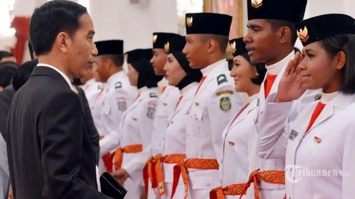 Ini Nama Putra Putri Remaja SMA Anggota Paskibraka Nasional 2018