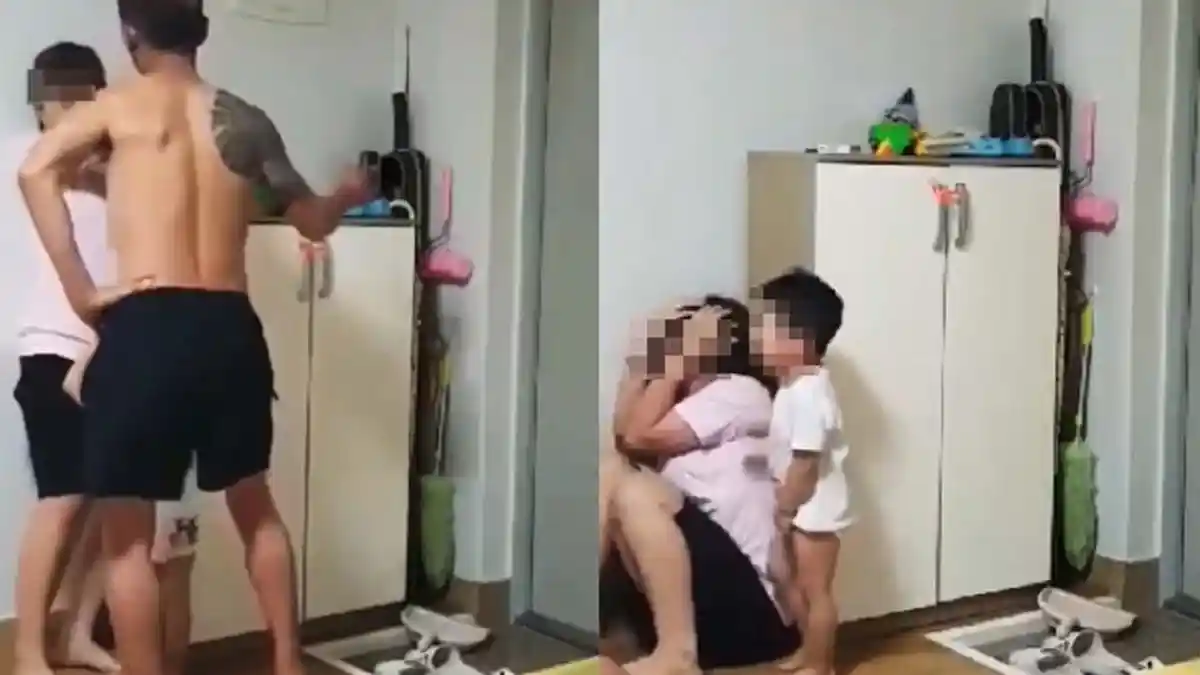 Nasib Istri Imigran, Dihajar Suami Tanpa Ampun di Depan Anak
