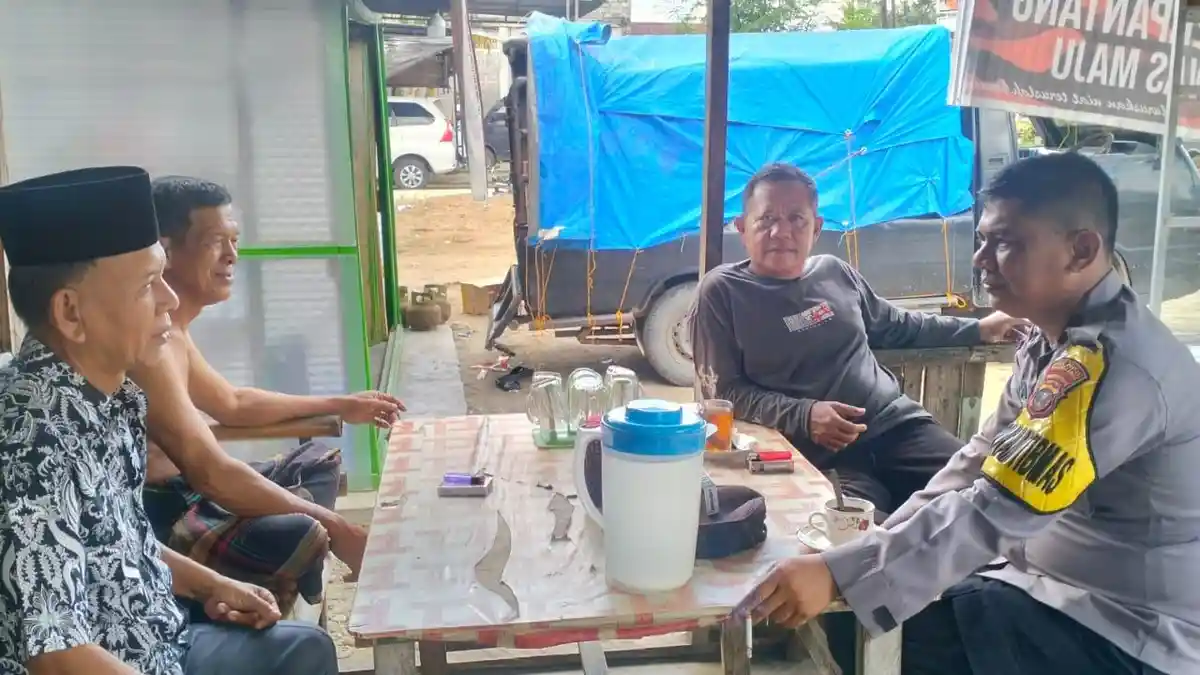 Cooling System Jelang Pilkada 2024, Polsek Barumun Tengah Sambangi Desa Unterudang