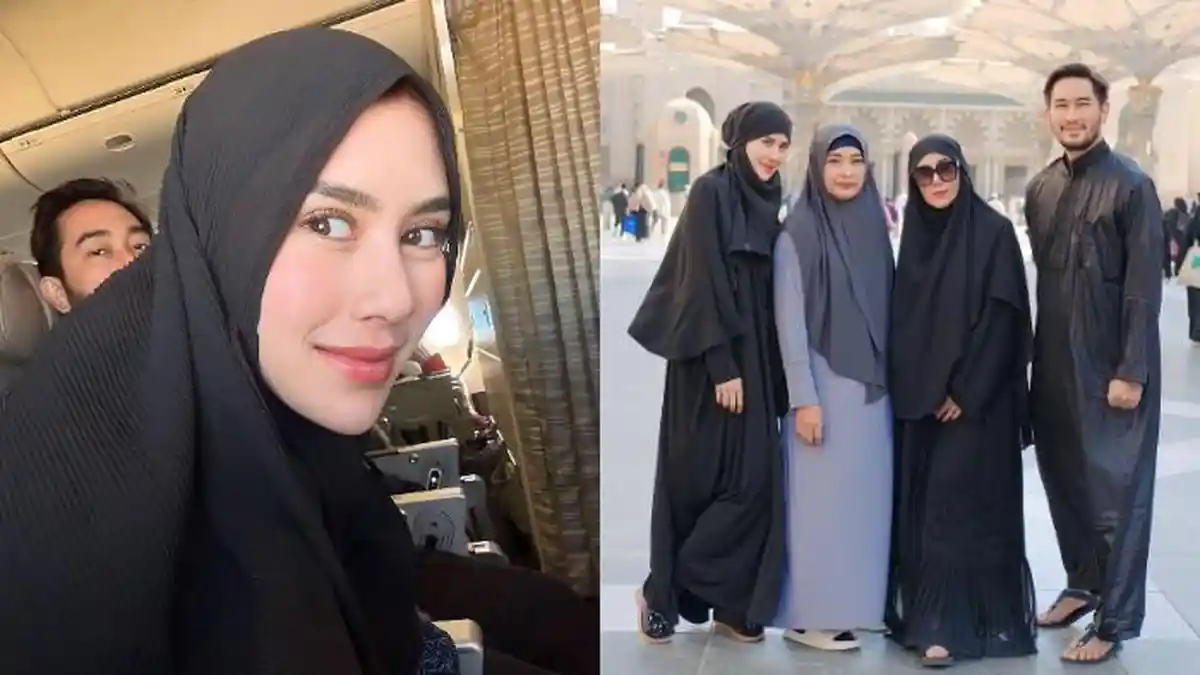 Kembali setelah Umrah, Syahnaz Sadiqah Panjatkan Doa Ini saat di Tanah Suci