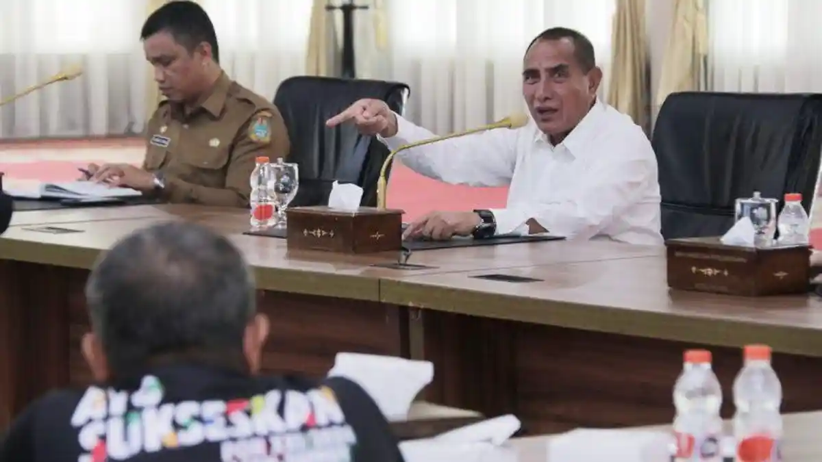 Tatap PON ke-21, Gubernur Edy Rahmayadi Minta Pengprov Cabor Perkuat Persiapan