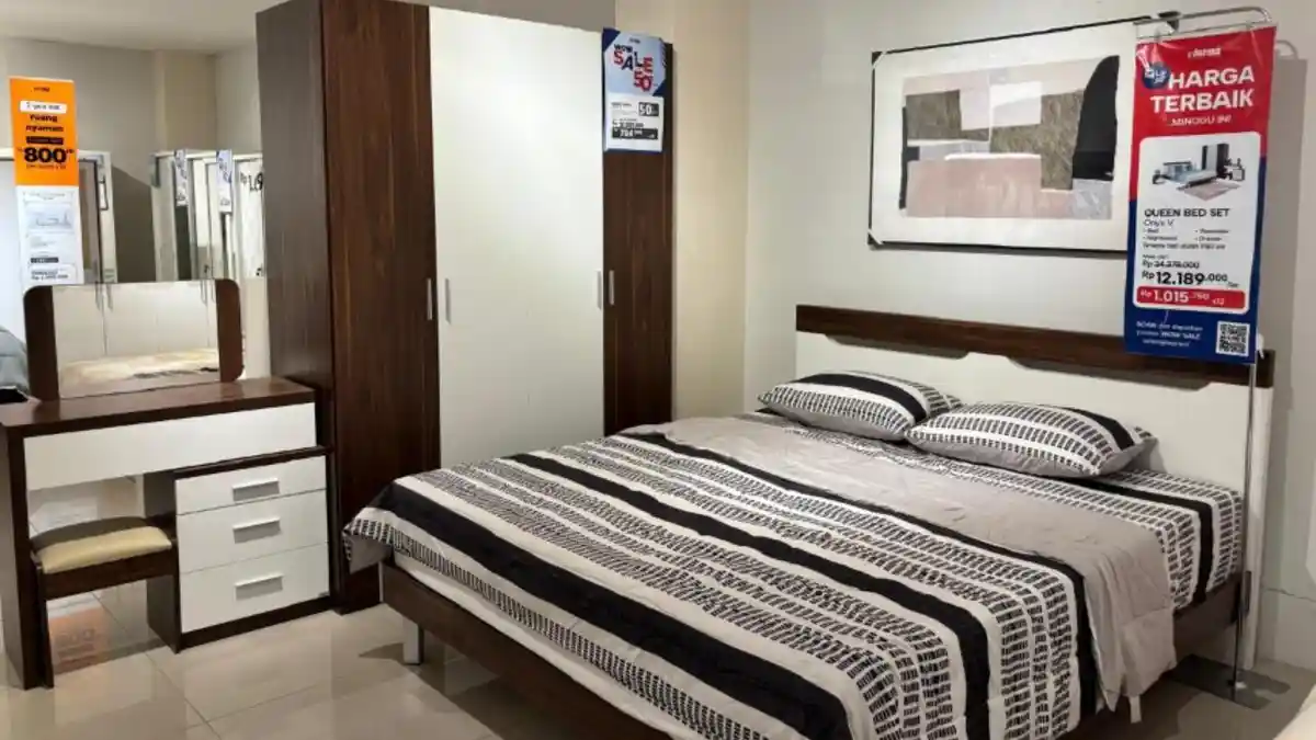 Promo Spektakuler SOS Informa Kendari, Sofa, Tempat Tidur, Furniture Kantor Diskon hingga 60 Persen