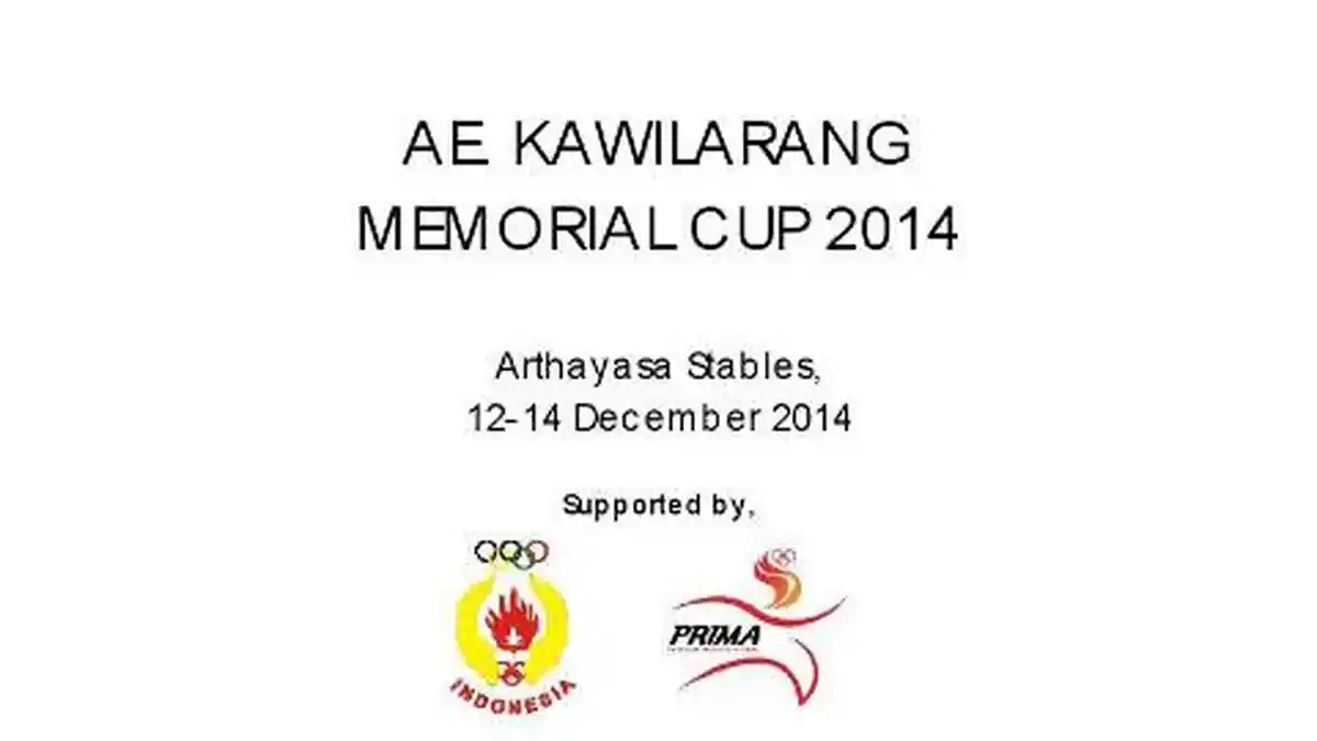 AEK Memorial Minus Kompetisi 30-50, 50-70 Cm dan Walk Out