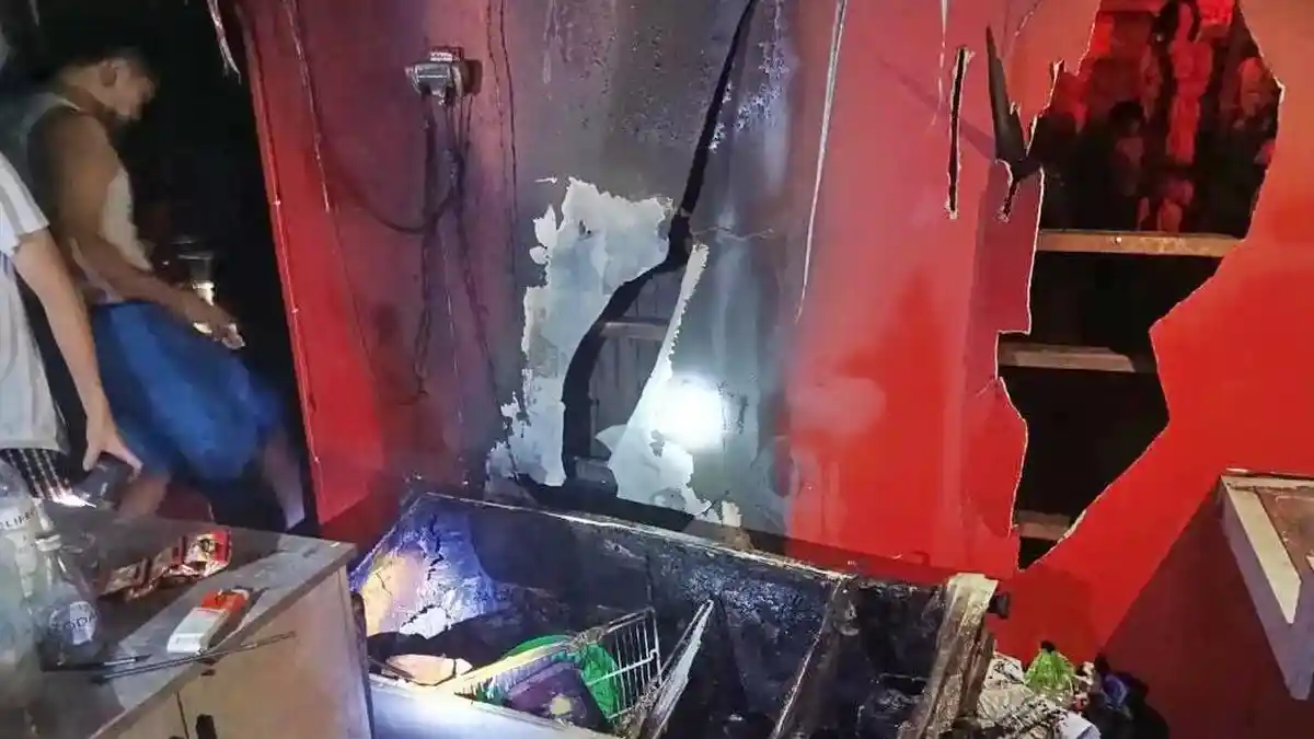 Kronologi Kafe di Jalan Bung Tomo Samarinda Terbakar, Tidak Lagi Beroperasional 
