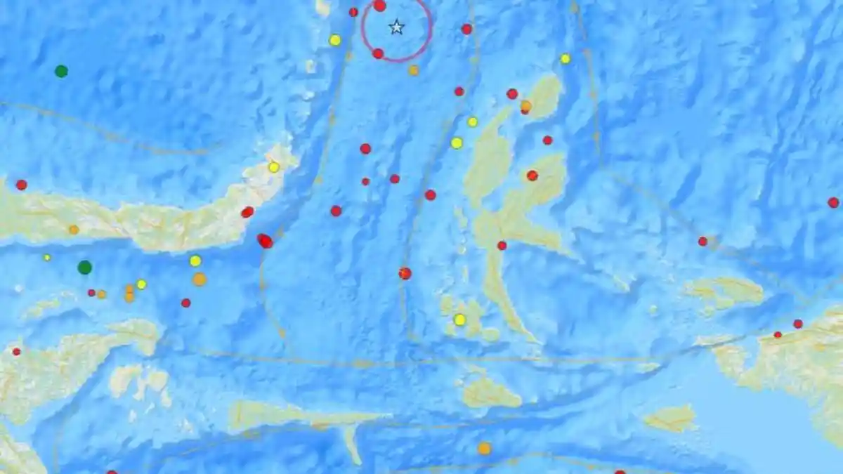 Gempa Bumi Magnitudo 3.6 Guncang Wilayah Laut Maluku, Tidak Berpotensi Tsunami