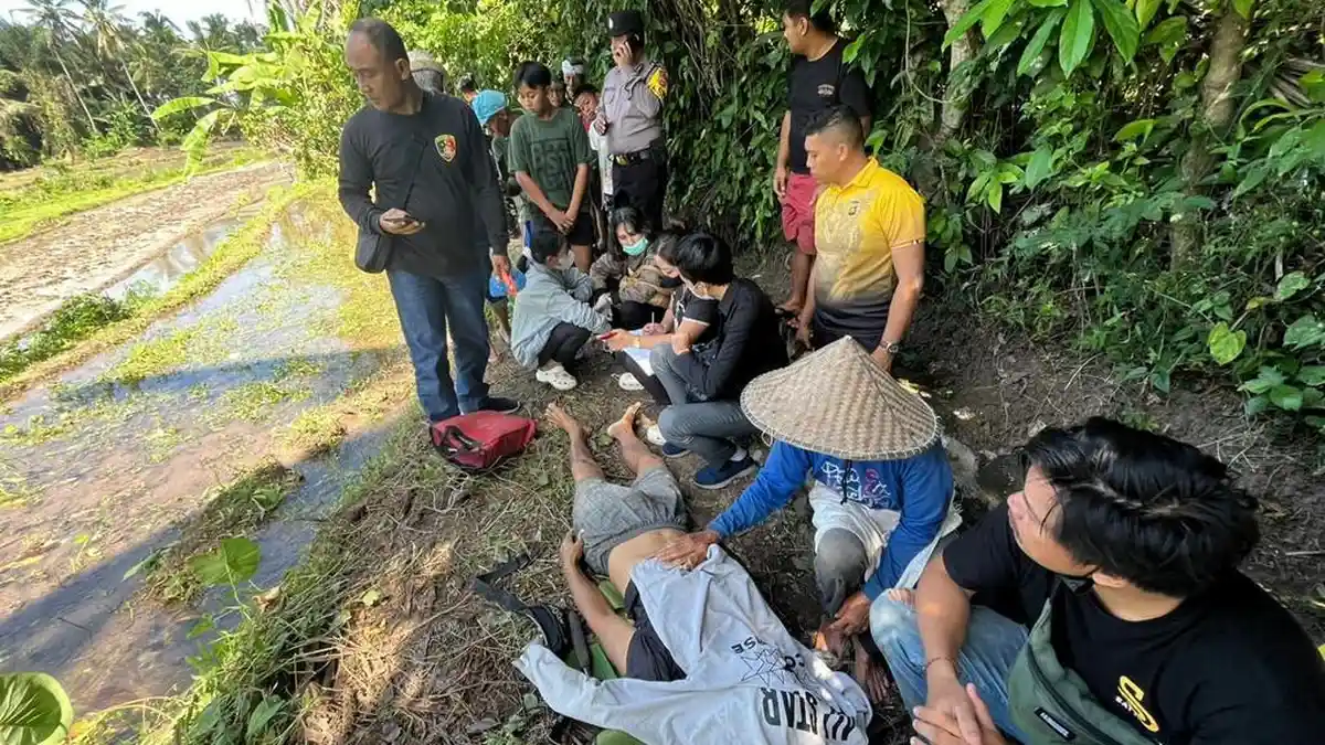 Selamat Jalan Wayan Mirka, Warga Desa Pertima Karangasem Ditemukan Tewas di Parit!