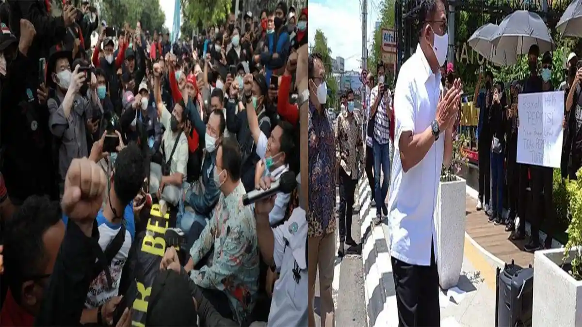 Fakta Seputar Anies Temui Massa Buruh Diteriaki Presiden dan Moeldoko Diusir Peserta Aksi Kamisan