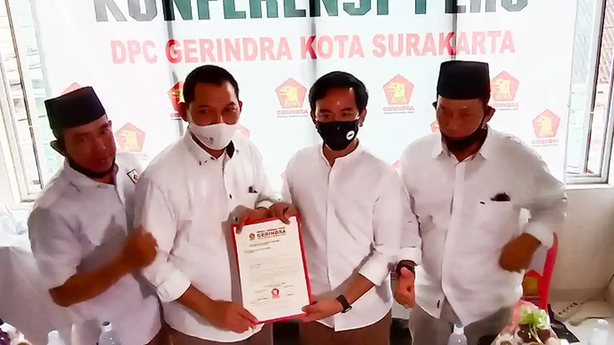 Semakin Yakin dengan PDIP, Gerindra Solo Rombak Pengurus dan Siapkan Tim Pemenangan Gibran-Teguh