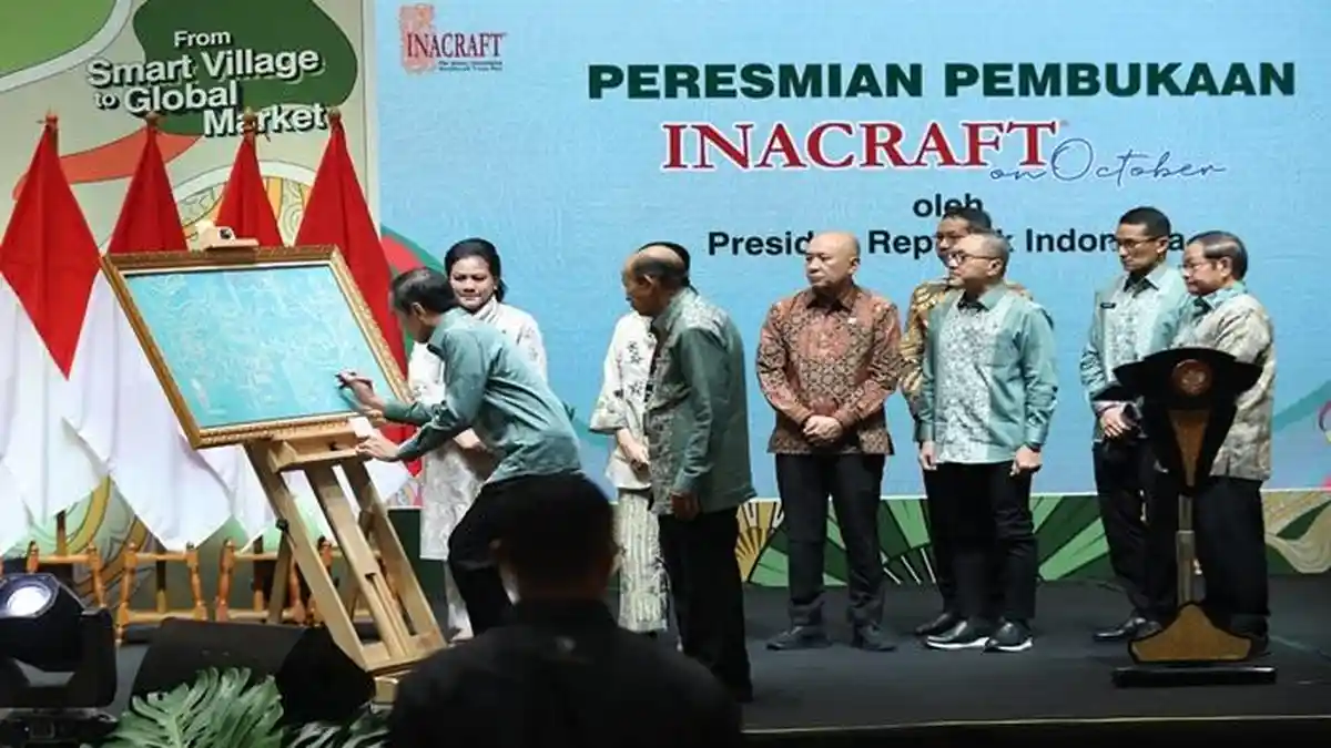 INACRAFT 2023 Dibuka Presiden, UMKM Binaan PLN Dari Papua Hingga Sumatra Dibanjiri Pembeli!