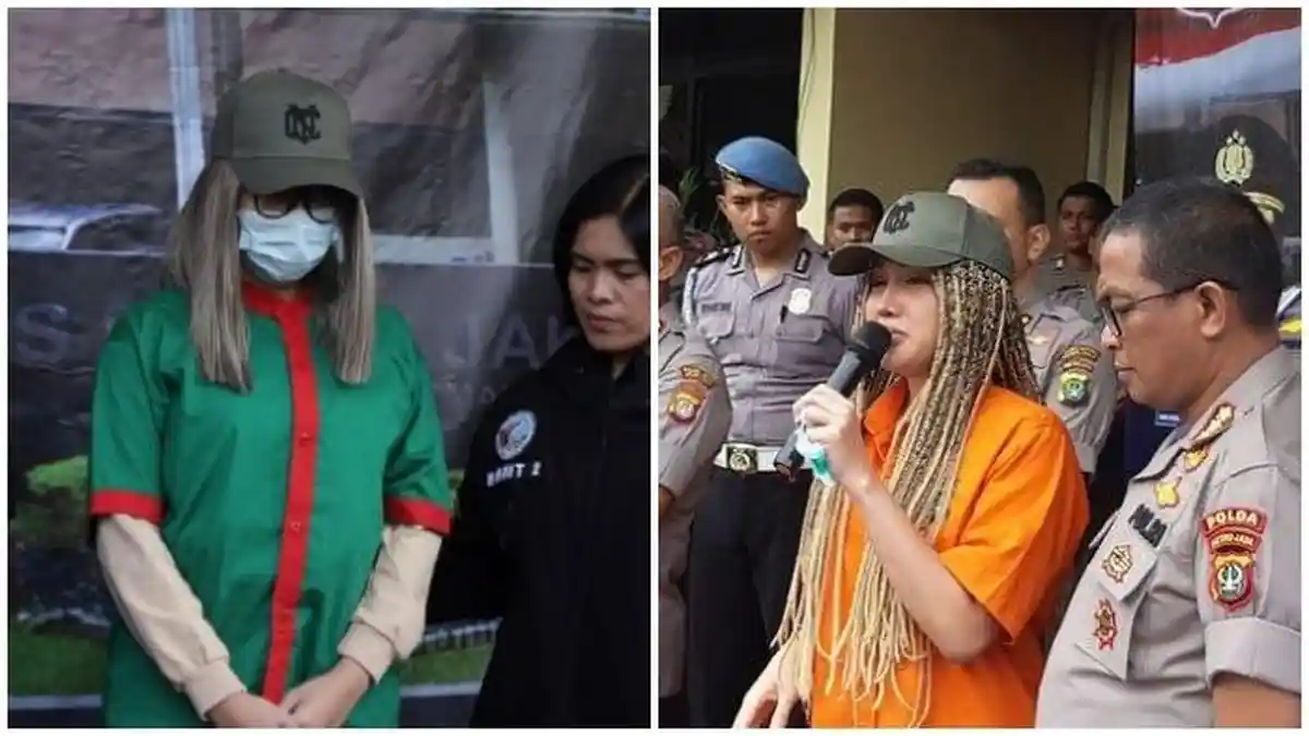 3 Gaya Rambut Lucinta Luna Selama Ditahan, Model Saat Minta Maaf Diperbincangkan : Abis Ini Botak